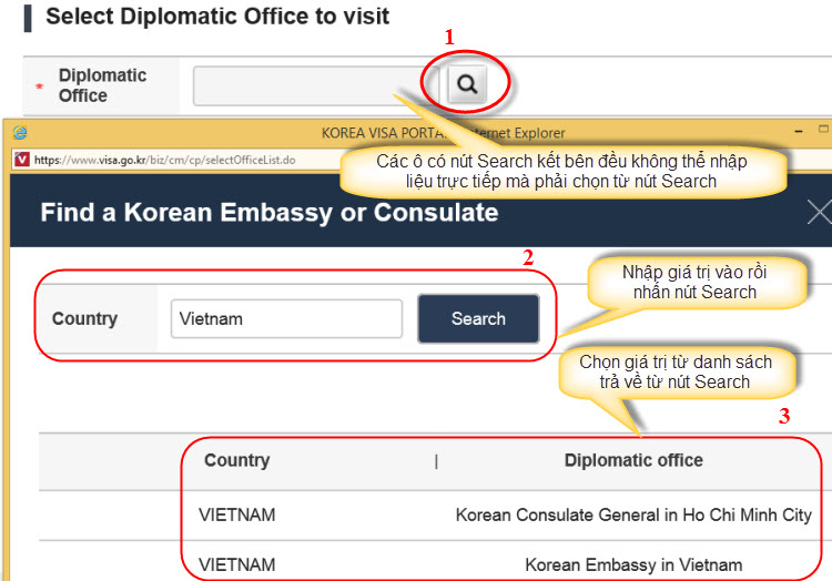 Hướng dẫn điền thông tin đơn Visa Hàn Quốc Online
